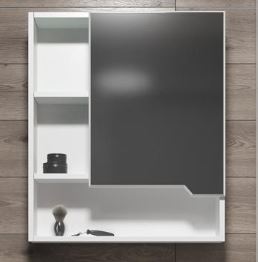 Шкаф зеркальный для ванны AGATA АШ60-226 Рондо 60 Правый 1 ящик