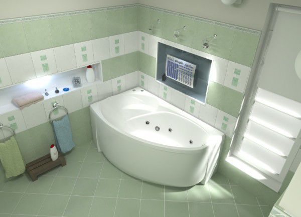 Ванна  ФЭНТАЗИ Левая 1500х880