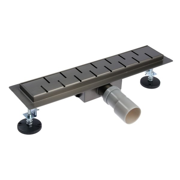 Душевой лоток с решоткой 600х70 Matt GUN BAD476002GY
