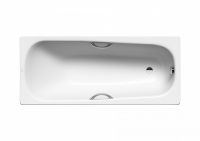 Стальная ванна Kaldewei SANIFORM PLUS STAR Mod. 336, 1700*750*410, Easy clean, alpine white, без ножек, с отверстиями для ручек