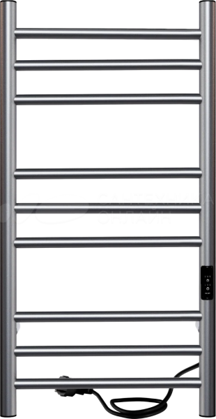 Полотенцесушитель  Line Trinity electro 80/50 таймер, скрытый монтаж, универсальное подключение R/L LСLTE80-50GFMRt Graphite Metallic   INDIGO