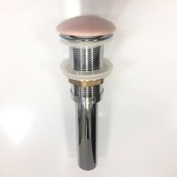 COMFORTY. Донный клапан с керамическим верхом, матовый розовый, DK-01 M
