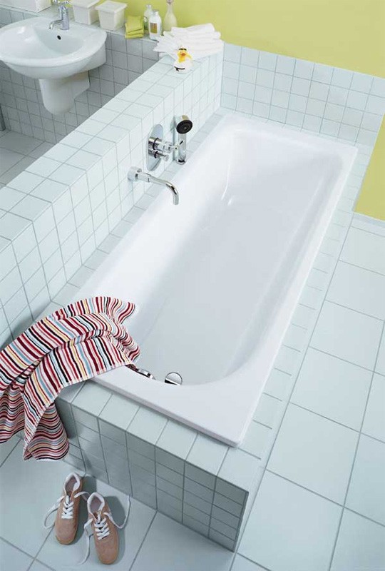 Стальная ванна Kaldewei SANIFORM PLUS Mod.361-1, размер 1500*700*410, Easy clean, alpine white, без ножек Стальная ванна Kaldewei SANIFORM PLUS Mod.361-1, размер 1500*700*410, Easy clean, alpine white, без ножек