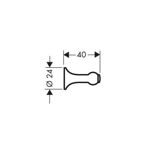 Axor Carlton Крючок  41337000