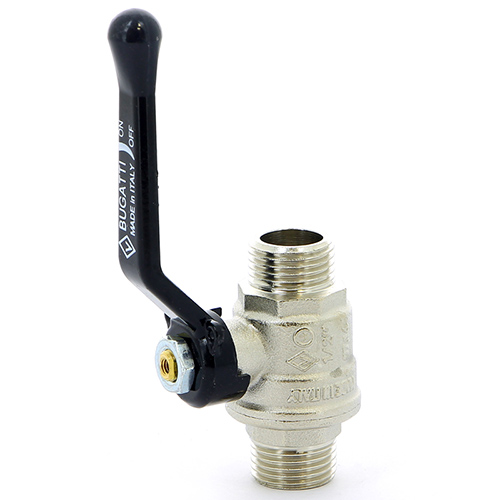 Кран шаровый Bugatti Oregon 03250024 3/4 НР-НР, серия 325, полнопроходной, ручка-рычаг