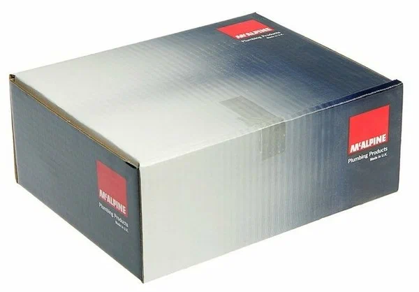 Обвязка для ванны McAlpine MRB4CB L500 мм с нажимной кнопкой и отводной трубой