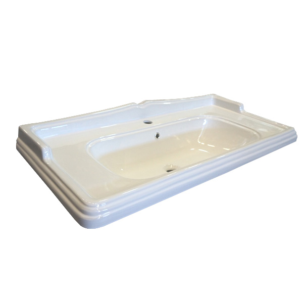 COMFORTY. Тумба-умывальник Монако-100 белый глянец с раковиной COMFORTY 3310