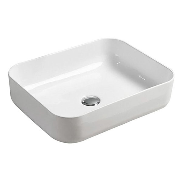 Амстердам-95 Тумба-умывальник белая с черной столешницей, с раковиной COMFORTY T-Y9378