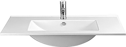 COMFORTY. Тумба-умывальник Женева-90 дуб белый с раковиной COMFORTY 90E