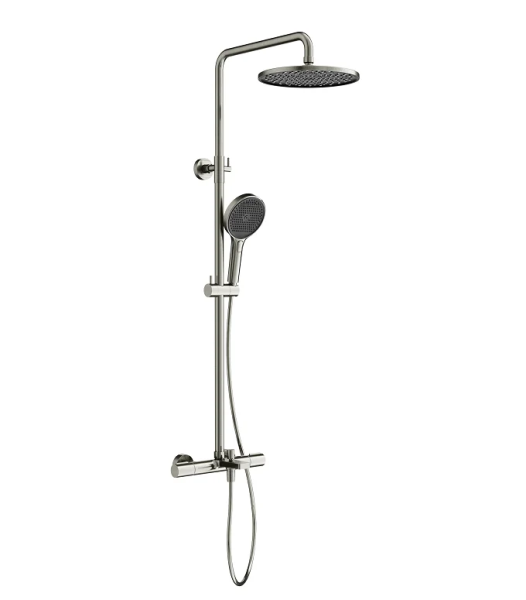 Душевая система Sancos Etna SC9008BN, термостатическая, PVD никель брашированный