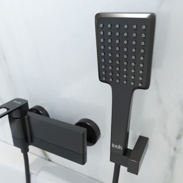 Смеситель для ванны SLIDE IDDIS  SLIBL00i02 черный