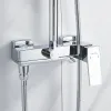 Душевая система Shevanik S4036  хром