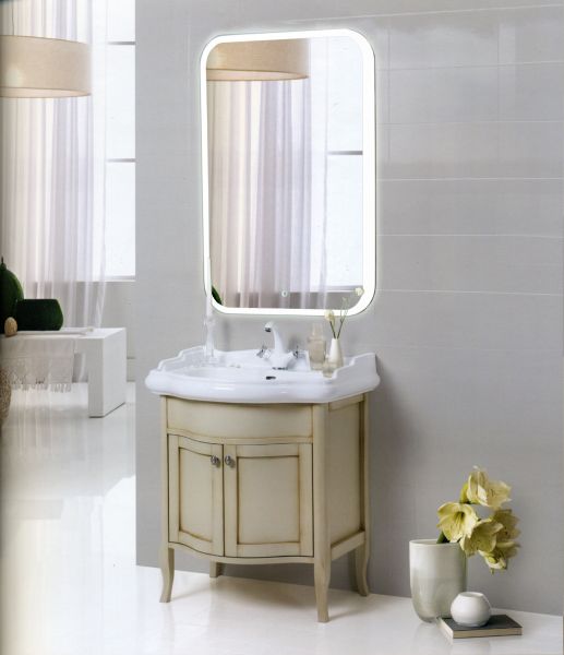 Зеркало Glamour LED 685x915,  с сенсором ЗЛП42