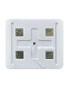 Зеркало SPC-MAR-800-800-LED-BTN, 12W, 220-240V, 800x30x800 Belbagno