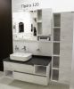 Прага 45 Шкаф-колонна Дуб белый COMFORTY