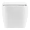 BB132CHR BelBagno VENETO Унитаз подвесной безободковый с креплением с сиденьем микролифт BB132SC