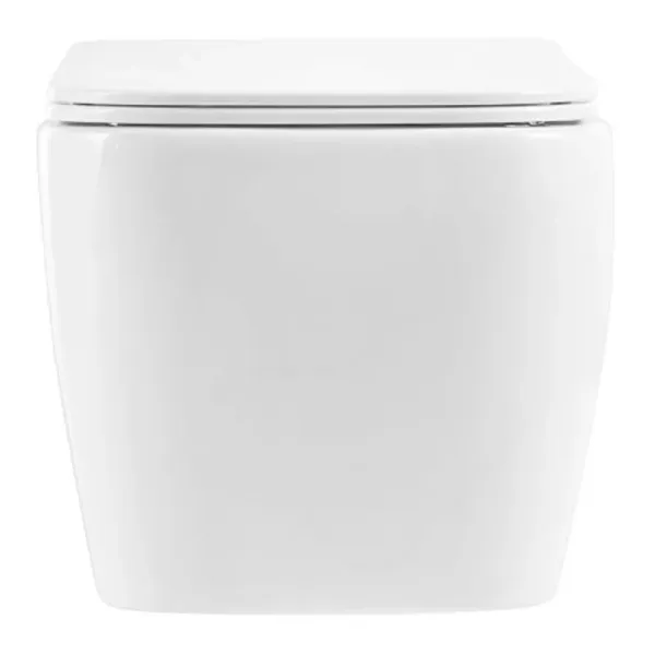 BB132CHR BelBagno VENETO Унитаз подвесной безободковый с креплением с сиденьем микролифт BB132SC
