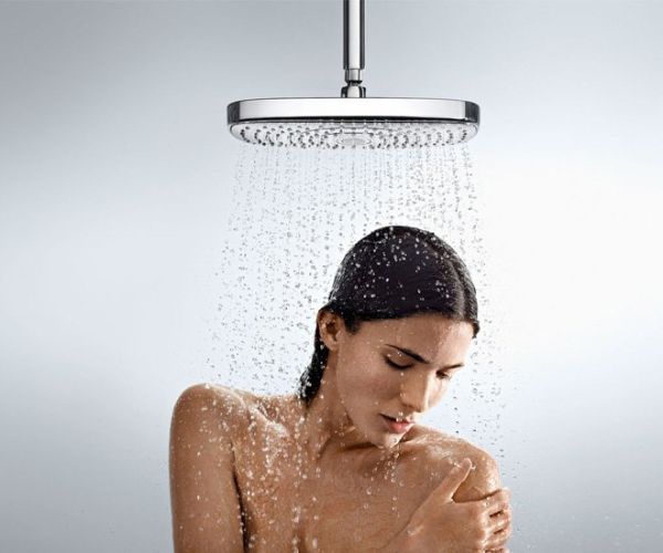 HANSGROHE Верхний душ  RD Select E300 2 jet белый-хром 273844000