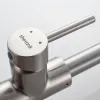 Смеситель для кухни Shevanik S128L с подключением фильтра питьевой воды, сатин
