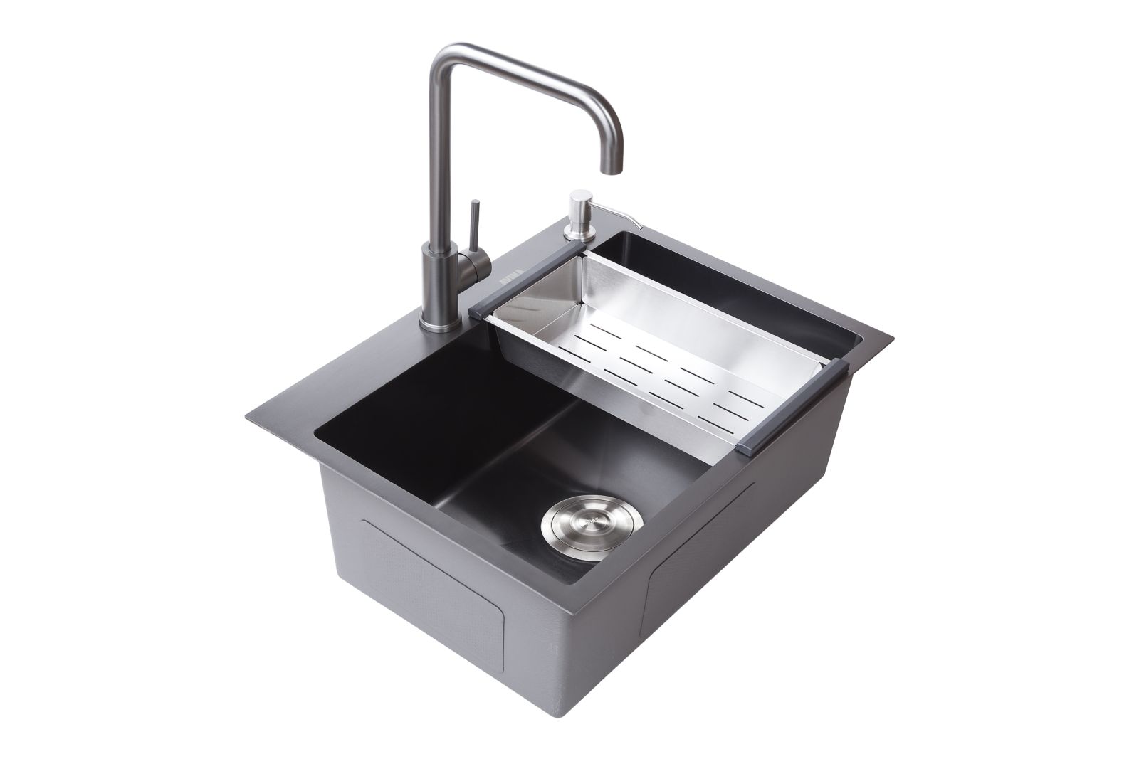 КУХОННАЯ МОЙКА AVINA HM6045 ЧЕРНАЯ