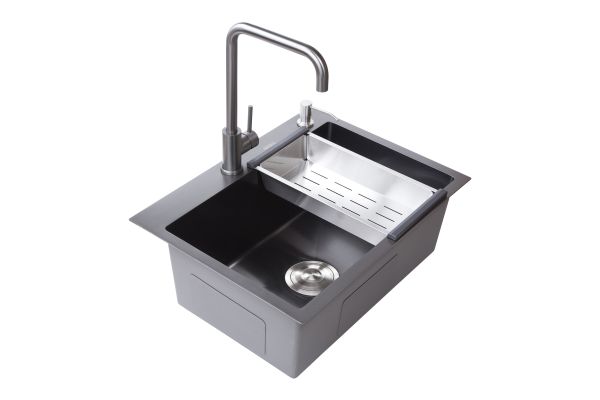КУХОННАЯ МОЙКА AVINA HM6045 ЧЕРНАЯ