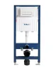 Система инсталляции для подвесных унитазов BelBagno BB-101-M-BR с кнопкой смыва BB-15R-BL
