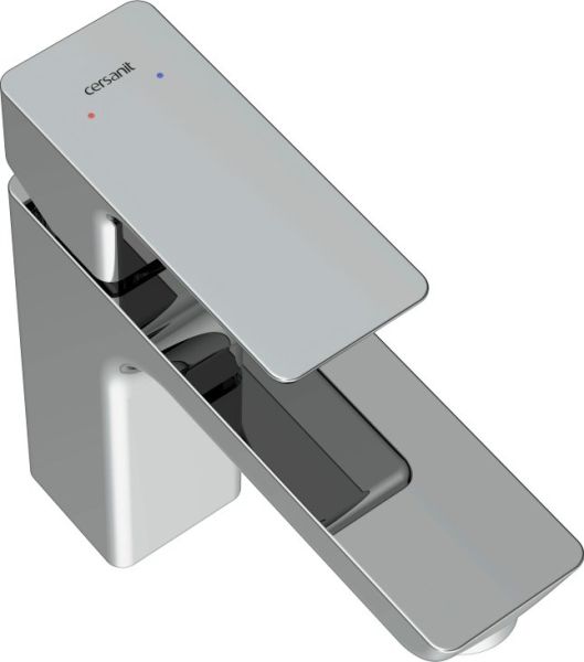 Смеситель для раковины Cersanit GEO, сливной гарнитур, 63039