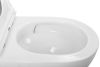 SFERA-TOR Чаша унитаза подвесного безободкового, смыв TORNADO BB046CH-TOR+Сиденье ,Soft close BB870SC BelBagno