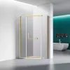 Veconi Rovigo RV36G-90-01-C5 Душевой уголок Matt Gold