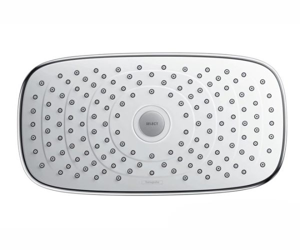 HANSGROHE Верхний душ  RD Select E300 2 jet белый-хром 273844000