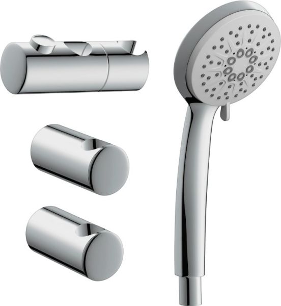 Душевой гарнитур Cersanit VIBE (стойка), лейка 3 режима, шланг 150 металл, 63067