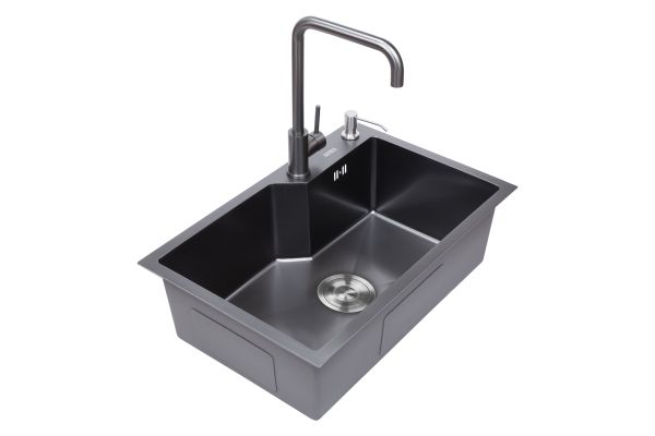 КУХОННАЯ МОЙКА AVINA  HM6543  ЧЕРНАЯ