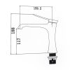 Kern 1077  White  Смеситель для раковины белый.