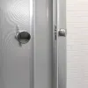 Душевая кабина Comforty 307WG, 900*900*2150, стекло крезет, задняя стеклянная панель крезет