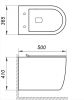 BelBagno AMANDA BB051CHR Унитаз подвесной безободковый Крышка-сиденье BelBagno BB105SC (BB051SC)