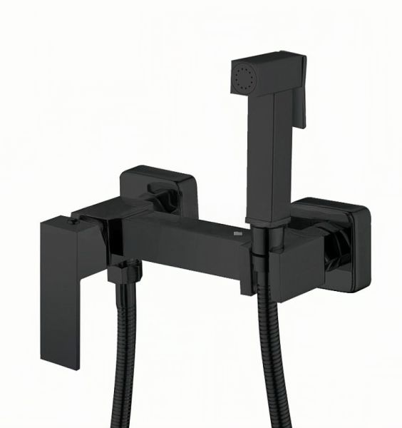 Kern 4035-2 Black Смеситель с гигиеническим душем чёрный