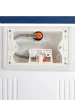 Система инсталляции для подвесных унитазов BelBagno BB-101-M-BR с кнопкой смыва BB-15R-BL