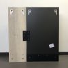 COMFORTY. Зеркало-шкаф Бонн-75 дуб дымчатый (Зеркало Короб 1+Шкаф к зеркалу Короб 2)