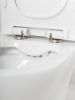 Унитаз-компакт BelBagno Lounge BB045CPR безободковый, P-Trap, с крышкой-сиденьем BB045/051SC
