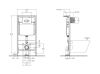 Инсталляция для подвесного унитаза, BelBagno 1190х548х110 мм BB026