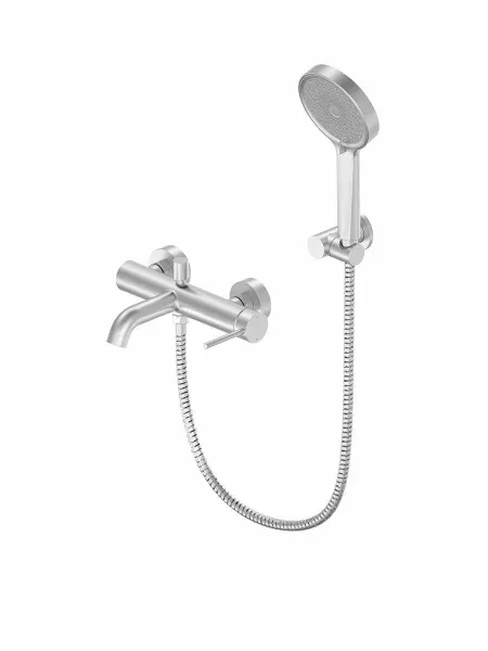 Kern 3049  Satin  Смеситель для ванны с лейкой и  шлангом  сатин.