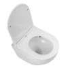 SFERA-TOR Чаша унитаза подвесного безободкового, смыв TORNADO BB046CH-TOR+Сиденье ,Soft close BB870SC BelBagno