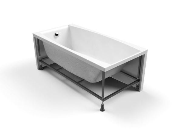 VIRGO Рамма  для ванной 150 NEW метал. в комплекте со сборочным пакетом  Cersanit VIRGO Рамма  для ванной 150 NEW метал. в комплекте со сборочным пакетом  Cersanit