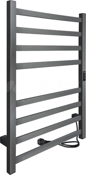 Полотенцесушитель Oktava Slim 3 80/50 Graphite Metallic (таймер, универсальное подключение: левый/правый)