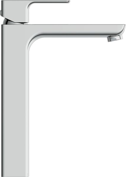 Смеситель для раковины Cersanit GEO, высокий, сливной гарнитур, 63043