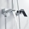 Душевая система Shevanik S4036  хром