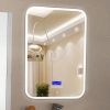 Зеркало Glamour LED 600x800,  ЗЛП140 с сенсорным выключателем