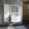 Пенал подвесной, 40 см, Brick, белый, IDDIS, BRI40W0i97