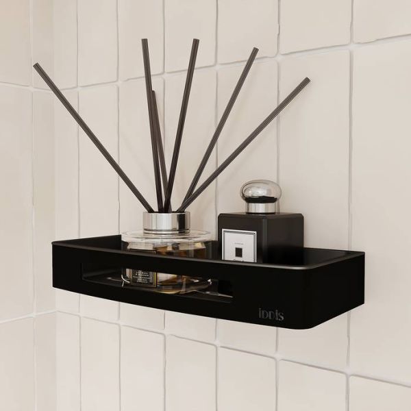 Optima Home  Полка,черная  SHE10SBi44