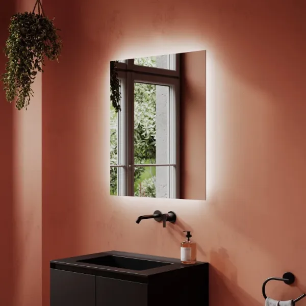 SANCOS SQUARE 800х700 Зеркало для ванной с подсветкой